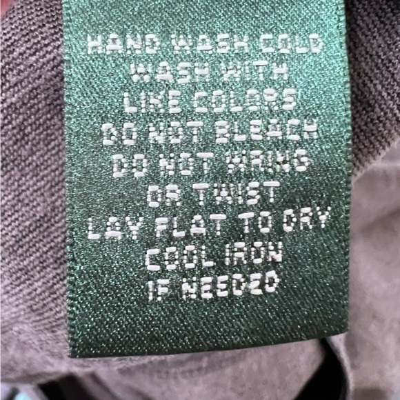 Lauren Ralph Lauren Grey Straight Leg Trousers Size 1x - Picture 9 of 9